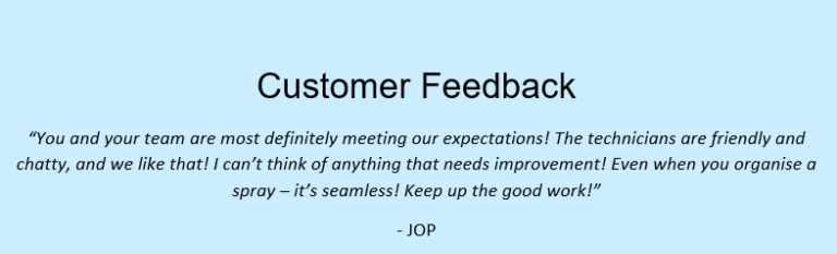 Feedback – JOP