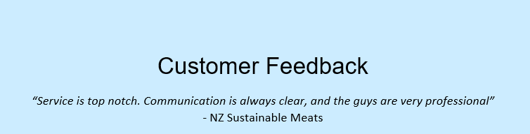 Feedback – NZ sustainable meat